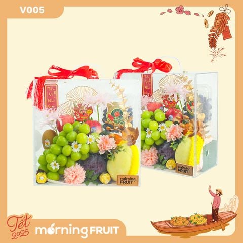  Hộp quà Vali trái cây V005 