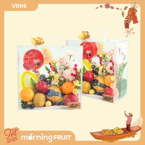  Hộp quà Vali trái cây V006 