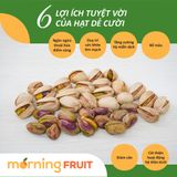  Hạt dẻ cười Pistachios Mỹ (túi 454GR) 