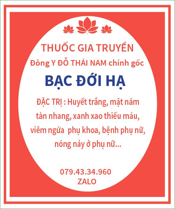  Thuốc trị bệnh phụ nữ - 10 viên trắng - 60 gói - 1 hộp 