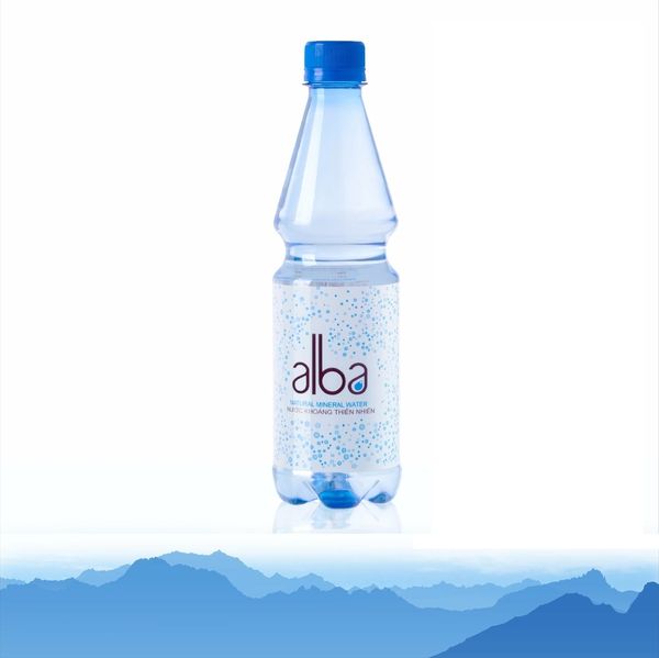  Thùng nước khoáng thiên nhiên Alba không ga (chai nhựa-500ml) 