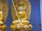 Tượng Bà Tam Thánh chuẩn thờ