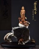 Tượng Bồ Tát Đại Thế Chí gỗ nhai bách