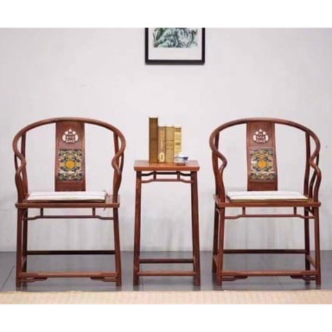 Bộ ghế Minh Đế khảm Cảnh Thái Lam 3 món