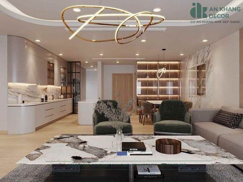  Thiết kế, thi công chung cư 2 PN Metropole Thủ Thiêm 