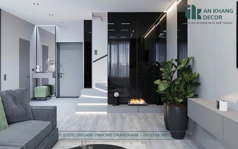  Dự án thiết kế, thi công căn hộ Duplex Vinhomes Central Park | An Khang Decor 