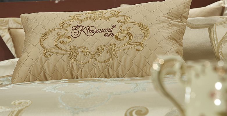  Bộ Chăn Drap Phủ Luxury Gấm Lụa Lxg 7402P 