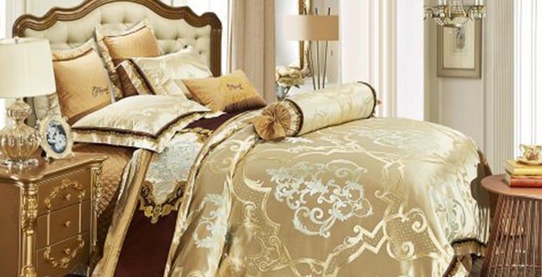  Bộ Chăn Drap Phủ Luxury Gấm Lụa Lxg 7402P 