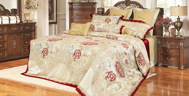  Bộ Chăn Drap Phủ Luxury Gấm Lụa Lxg 7404P 