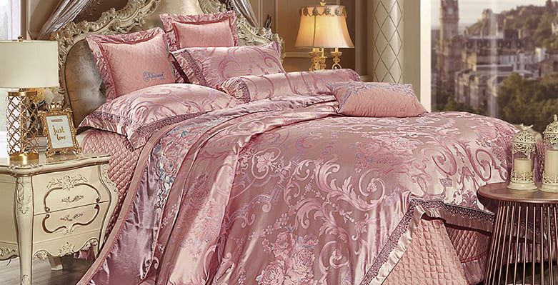  Bộ Chăn Drap Phủ Luxury Gấm Lụa Lxg 7901P 