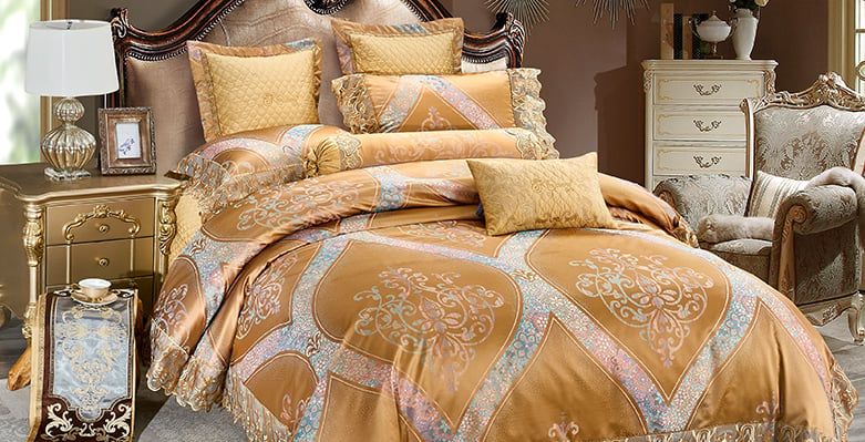  Bộ Chăn Drap Phủ Luxury Gấm Lụa Lxg 8402P 