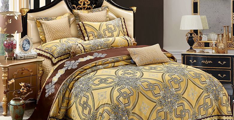  Bộ Chăn Drap Phủ Luxury Gấm Lụa Lxg 8403P 