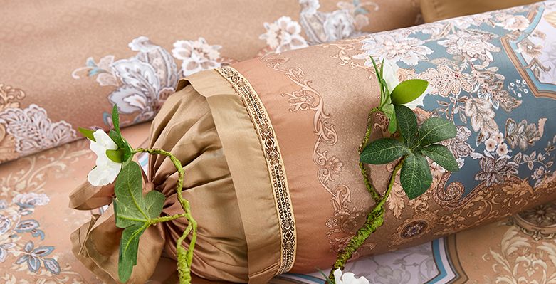  Bộ Chăn Drap Phủ Luxury Tơ Tằm Lxg 8401P 