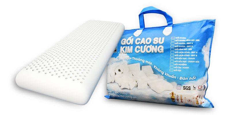  Gối Cao Su Ovany Đôi 