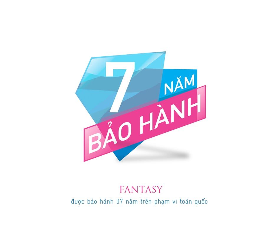  Nệm Gòn Ép Vạn Thành Gấp 3 Fantasy Vải Gấm Dệt 