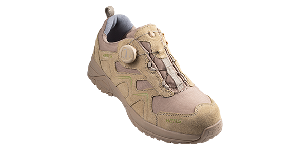 Giày Bảo Hộ Lao Động Hàn Quốc Hans HS81 Camel Khóa Vặn Siêu Nhẹ, Chống Trượt
