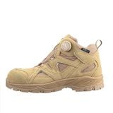 Giày Bảo Hộ Cao Cổ Hans HS-624 Khóa Vặn Mũi Thép Chống Va Đập