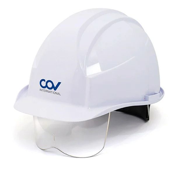 Mũ Bảo Hộ Lao Động Có Kính COV D-H-0909251