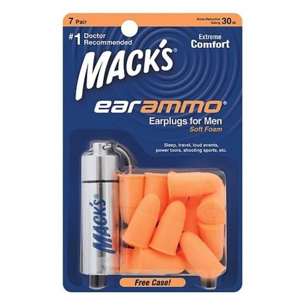 Nút bịt tai đặc biệt Ear Ammo® cho nam kèm hộp nhôm (#947)
