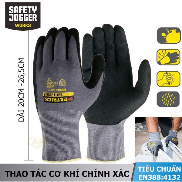 GĂNG TAY SỢI JOGGER ALLFLEX CHỐNG TRƯỢT CHUYÊN DỤNG CHO KỸ THUẬT, CƠ KHÍ, SẢN XUẤT