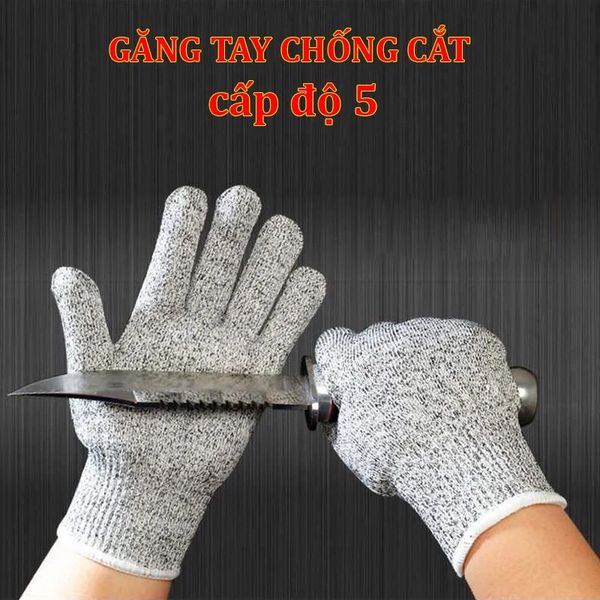 GĂNG TAY CHỐNG CẮT HPPE CẤP ĐỘ 5