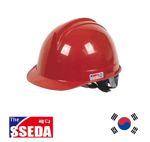 Mũ bảo hộ lao động SSEDA Hàn Quốc (Màu Đỏ)