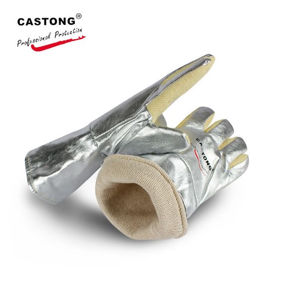 GĂNG TAY CHỊU NHIỆT 500 ĐỘ C CASTONG TRẮNG BẠC NFRR15-34