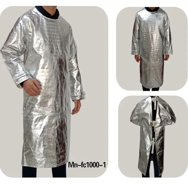 QUẦN ÁO CÁCH NHIỆT, TẠP DỀ CHỊU NHIỆT CHỐNG CHÁY 1000 ĐỘ C CHỐNG MÀI MÒN, CHỐNG NHĂN CAO