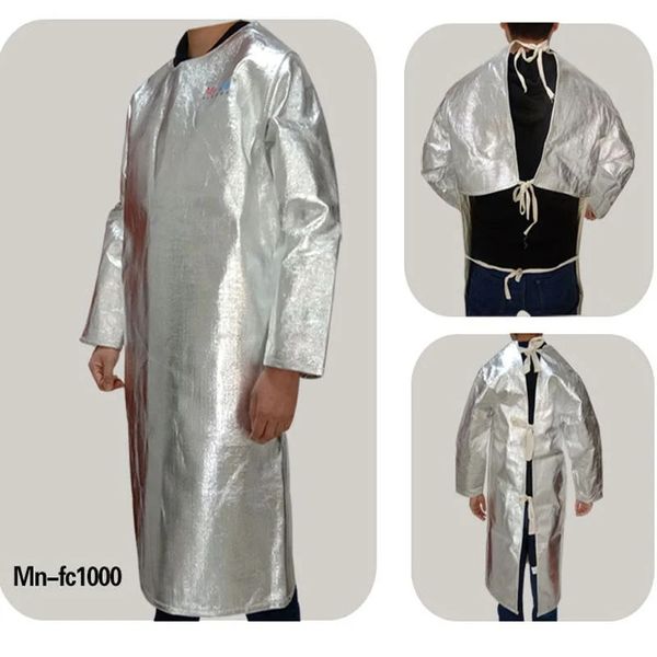 QUẦN ÁO CÁCH NHIỆT, TẠP DỀ CHỊU NHIỆT CHỐNG CHÁY 1000 ĐỘ C CHỐNG MÀI MÒN, CHỐNG NHĂN CAO