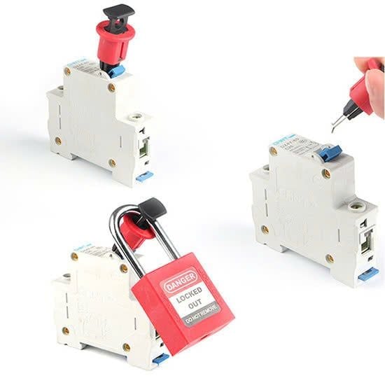 Khóa ngắt mạch thu nhỏ chốt hướng ra PROLOCKEY POS
