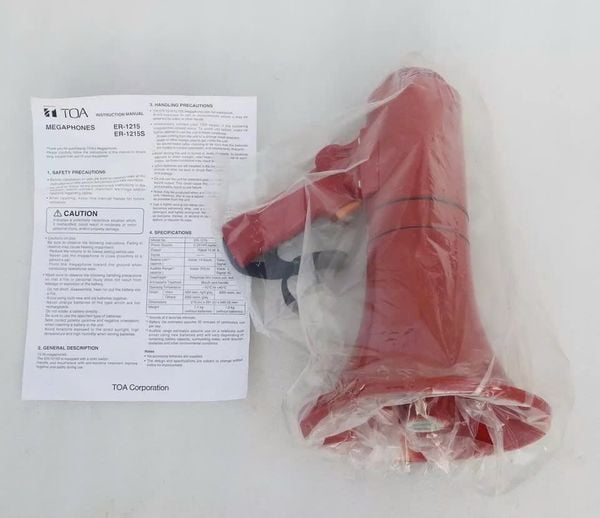 Loa cầm tay TOA ER-1215S - Có còi hú