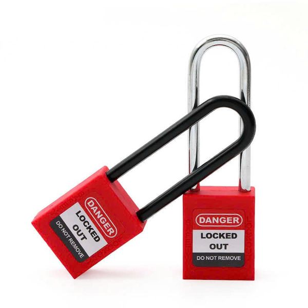 Khóa an toàn còng thép dài 76mm PROLOCKEY KD-P76SRED