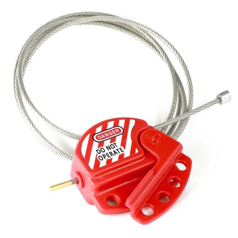 Khóa cáp có thể điều chỉnh chiều dài 2m PROLOCKEY CB01-4