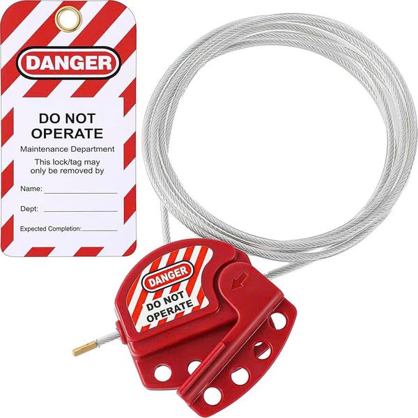 Khóa cáp có thể điều chỉnh chiều dài 2m PROLOCKEY CB01-4