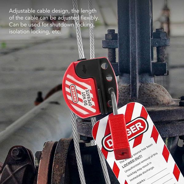 Khóa cáp có thể điều chỉnh chiều dài 2m PROLOCKEY CB01-4
