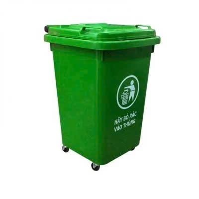 THÙNG RÁC NHỰA HDPE 60 LÍT