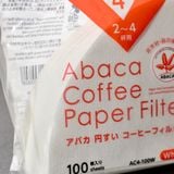  Giấy Lọc Cà Phê CAFEC Abaca Cup Coffee Paper Filter V60 - Size 1 (1 cup)/ Size 2 (2-4 cups) 