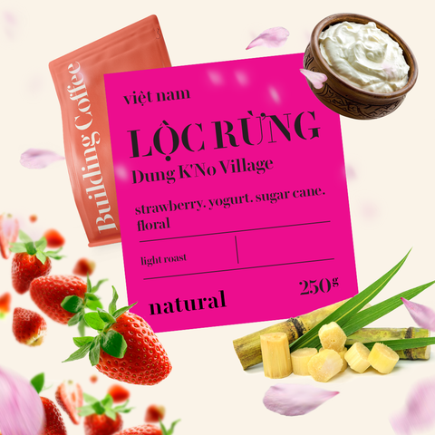  LỘC RỪNG DUNG K'NO NATURAL (250g) 