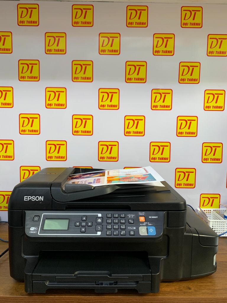 Máy in Epson PX M660FT, Đa Năng, 2 Mặt, Wifi, ADF, Khổ A4