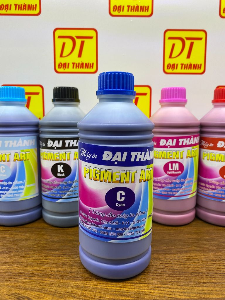Mực Dầu Pigment Art In Giấy Couche – 1 Lit