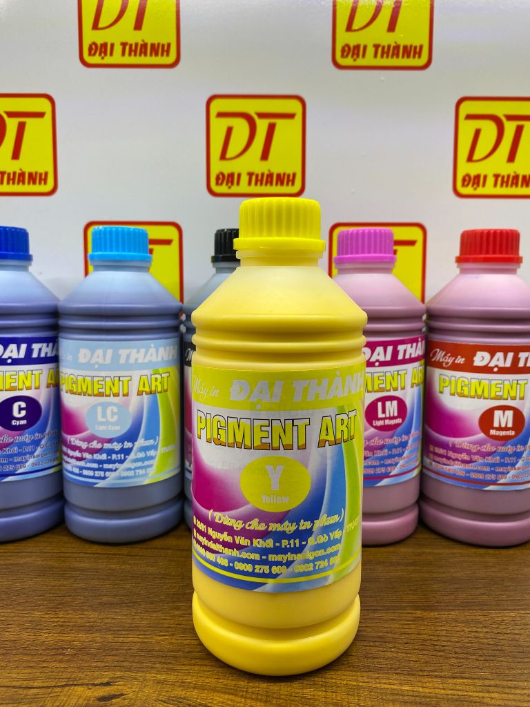 Mực Dầu Pigment Art In Giấy Couche – 1 Lit