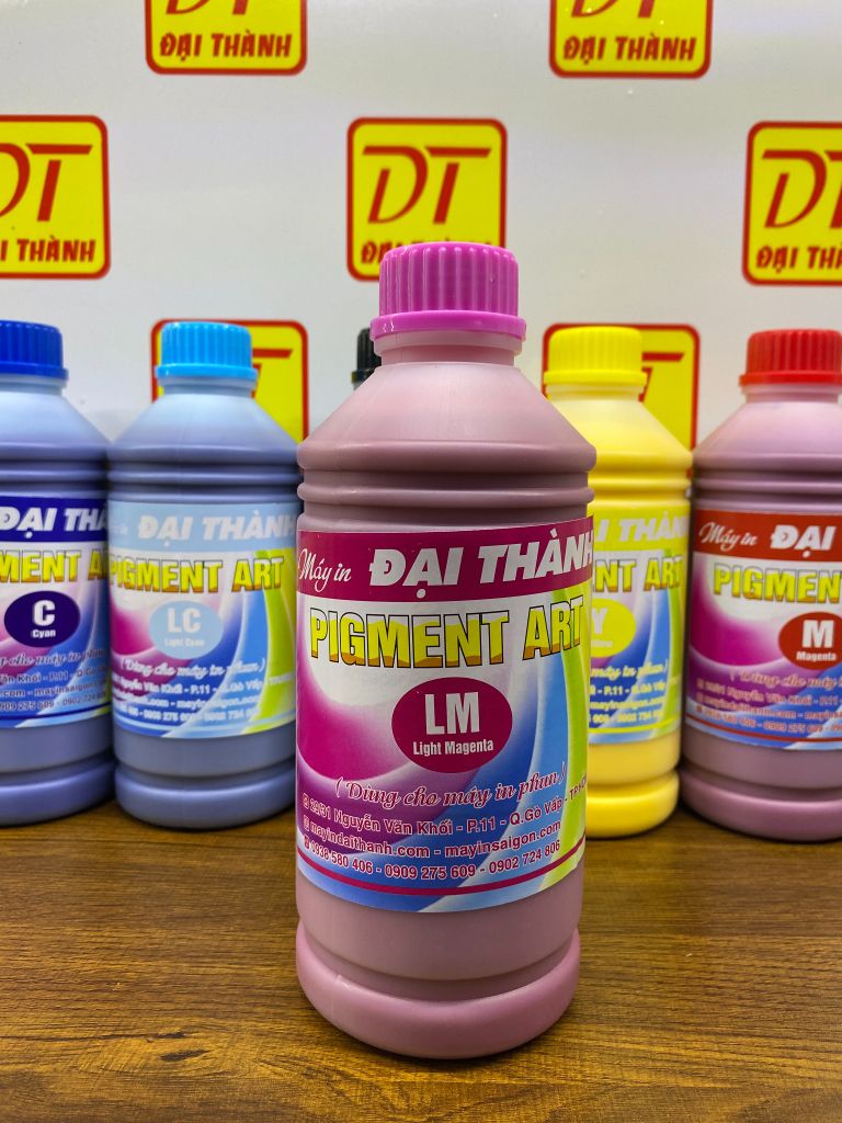 Mực Dầu Pigment Art In Giấy Couche – 1 Lit