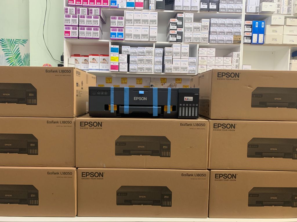 Máy in Epson L18050: In A3 chuyên nghiệp với 6 màu sống động