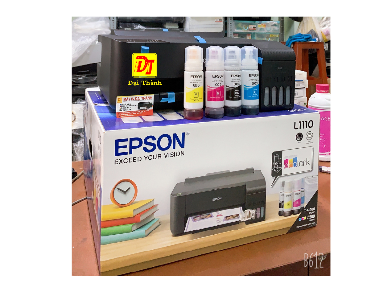 Máy in Epson L1110 - 4 màu nhỏ gọn.
