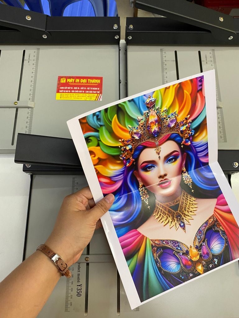 Máy Cấn Giấy Y350