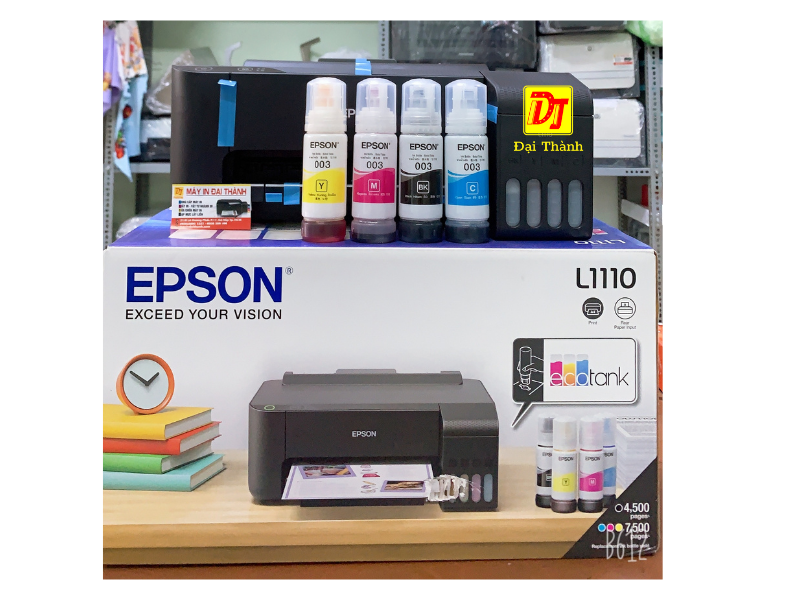 Máy in Epson L1110 - 4 màu nhỏ gọn.
