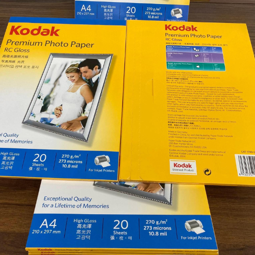 Giấy In Ảnh Kodak Chính Hãng