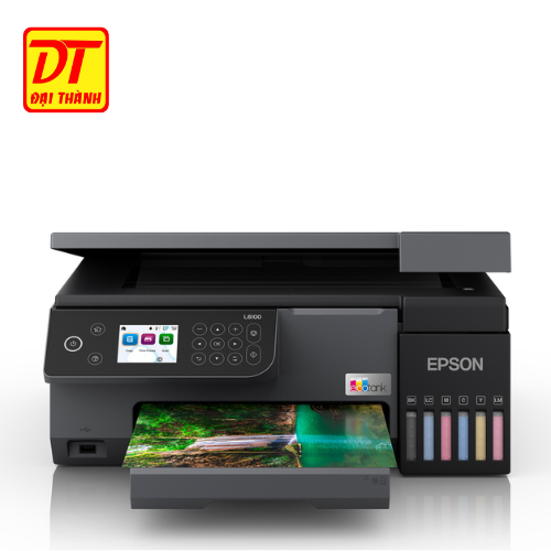 Máy in Epson L8100 đa năng in scan copy wifi 6 màu.