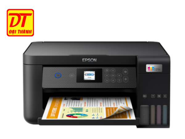 Máy In Phun Màu Epson L4260 - Đa Năng In 2 Mặt, Scan, Copy, Kết Nối Wifi