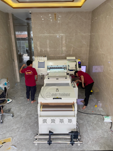 Máy In Pet Khổ 60 - Đầu Phun Epson i3200 x 4 Đầu